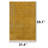 Distressed Saffron Traditional Area Rug