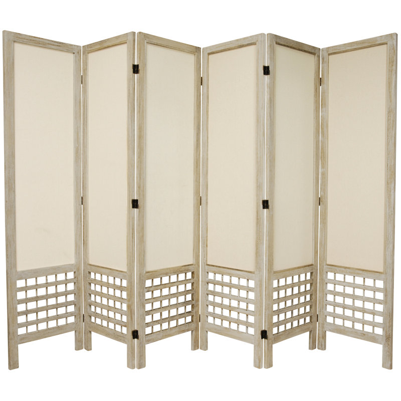Cloison pliante 67 po, Blanc, 6