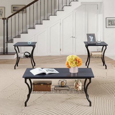 Aliona 3 - Piece Living Room Table Set