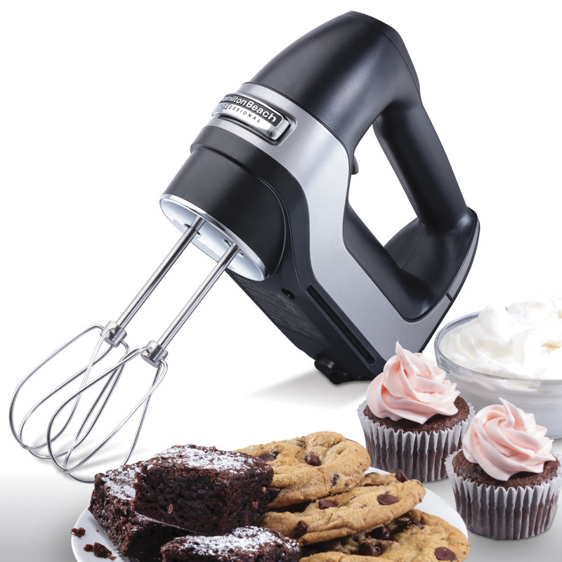 Hamilton Beach® Professional 5 Speed Hand Mixer, Black