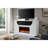 White 76 Inch Fireplace With Tv Lift