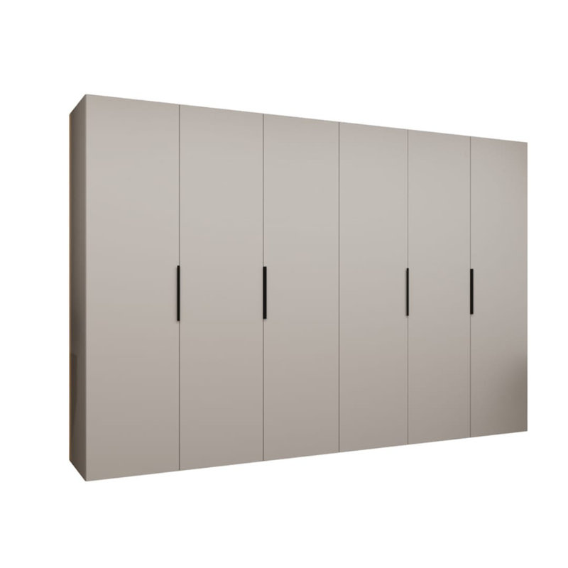 Stojadin Manufactured Wood Wardrobe, Cashmere