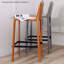 Chaise d'appoint orange à dossier solide (ensemble de 2)-182399080-182399083