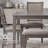 Leangelo 6 - Person Four Leg Dining Set-95210597-95210599-95210598