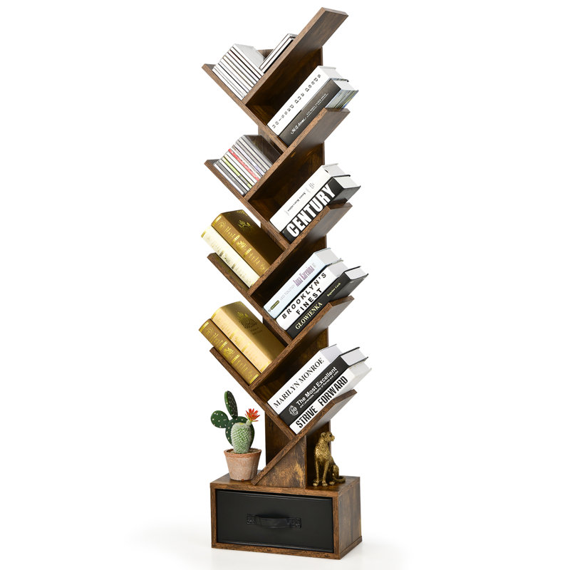 Clarixa Geometric Storage Bookcase