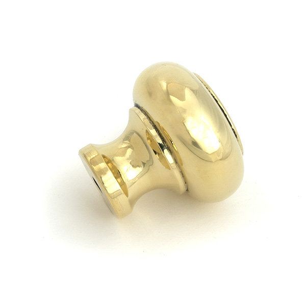Regency Cabinet Knob, Polished Brass, 1.57" Knob Diameter