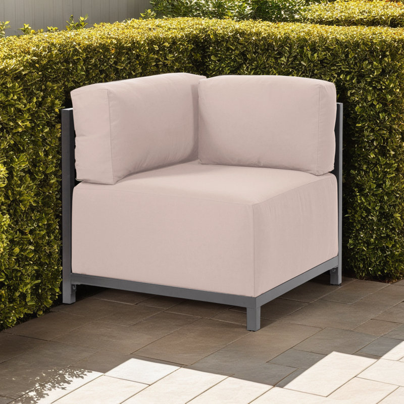 Woodsen Slipper Chair, Titanium, Seascape Sand