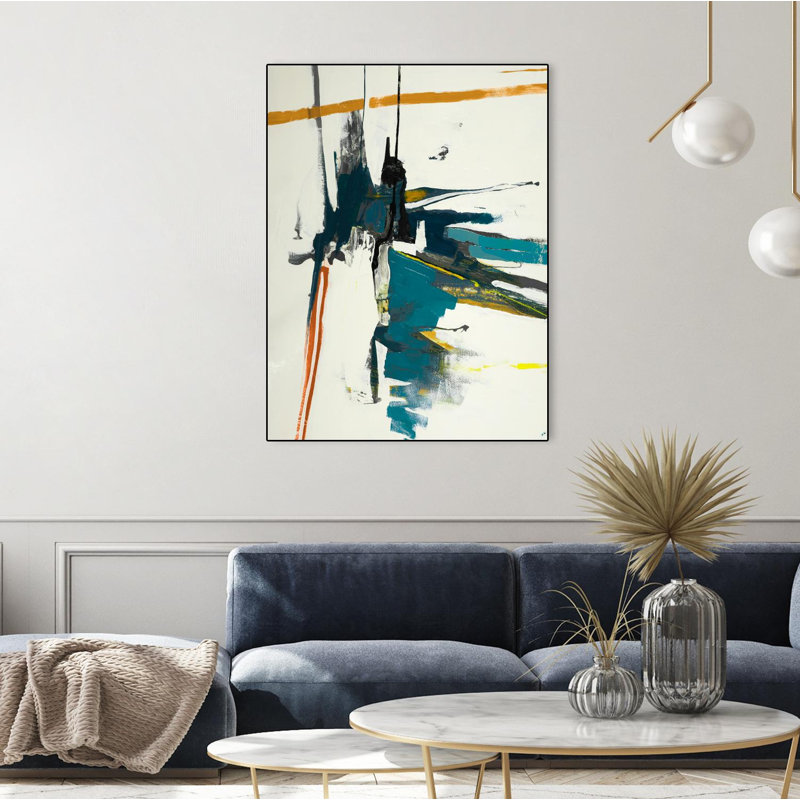 Sasuka V7, toile encadrée par Giant Art, H 24 po x l 18 po