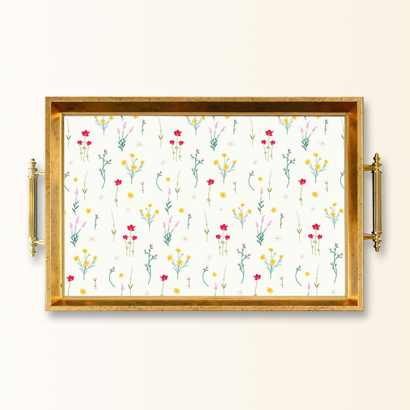 Élégant plateau en verre de 19,7 po x 11,4 po x 1,4 po | Fabrication 100% verre durable | Facile à nettoyer avec un chiffon humide | Idéal pour le service, la présentation décorative et l'organisation | Ajout élégant à la décoration intérieure