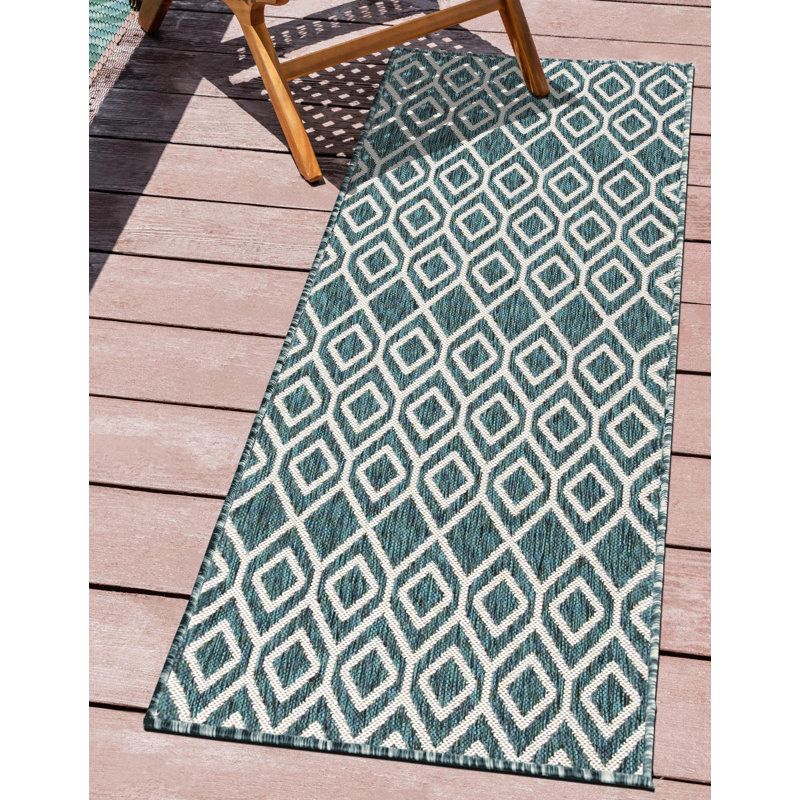 Turks and Caicos Indoor/Outdoor Rug, Runner 2' x 6'1"