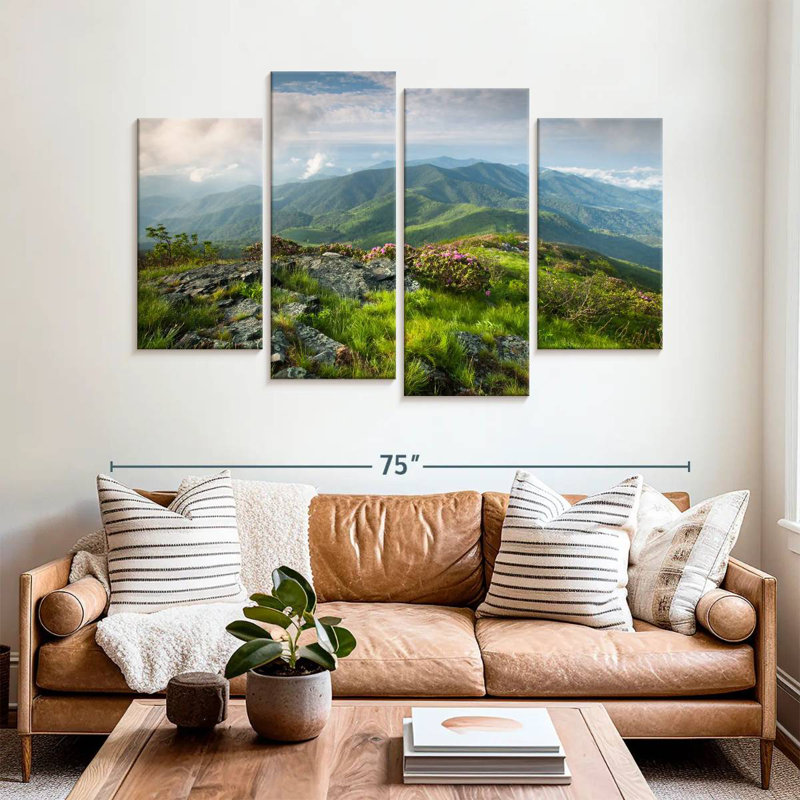 Alvord majestueux Blue Ridge Mountains, H 42 po x l 68 po