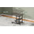 Height Adjustable C Table with USB Port and Wheels-1479081990