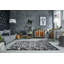 Tapis gris à motif abstrait Toronto-26844576