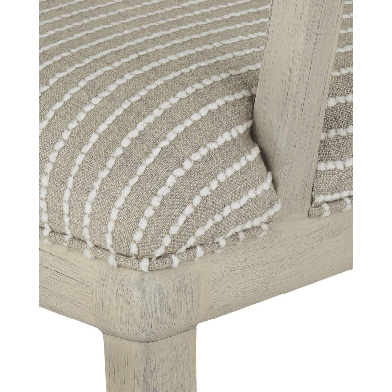 Norene Dining Chair, Demetria Parchment Stripe