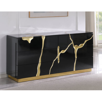 Commode 6 tiroirs Milan