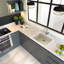 Plymouth 23.62'' L Single Basin Kitchen Sink-15777320
