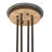 Cilindro 16 - Light Timeless Bronze/Cortez Gold Unique/Statement Pendant