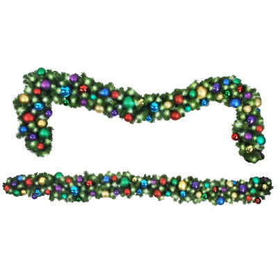108" Garland with 100 Warm Lights