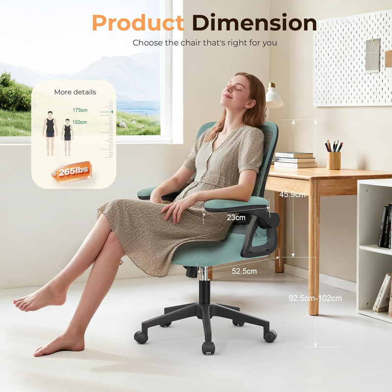Office Chair, Green