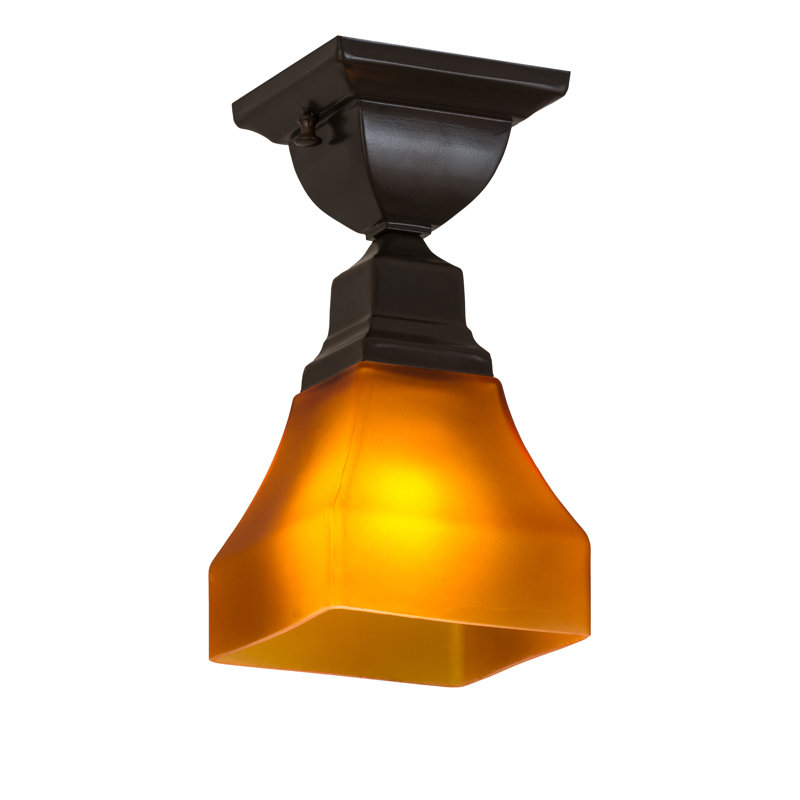 Plafonnier encastré en verre Bungalow
