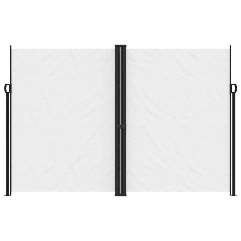Auvent latéral rétractable Vidaxl anthracite, Blanc, H 78,7 po x l 236,2 po