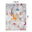 Sanak Abstract Pink/Grey/Orange Area Rug-736477666