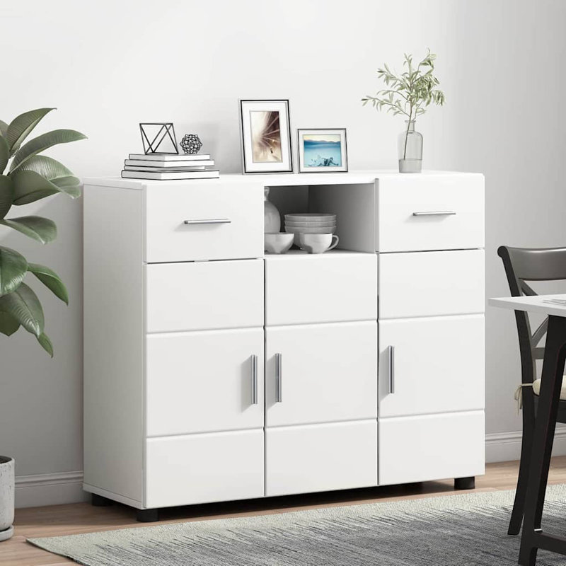 88.5cm Sideboard, White