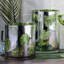 Tropical Leaves Hurricane Lamp-38061267