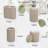 Beige Bathroom Accessories Set