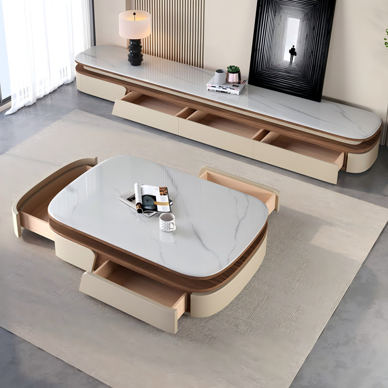 Table basse 47,24 po, 16.14" H x 47.24" L x 23.62" W
