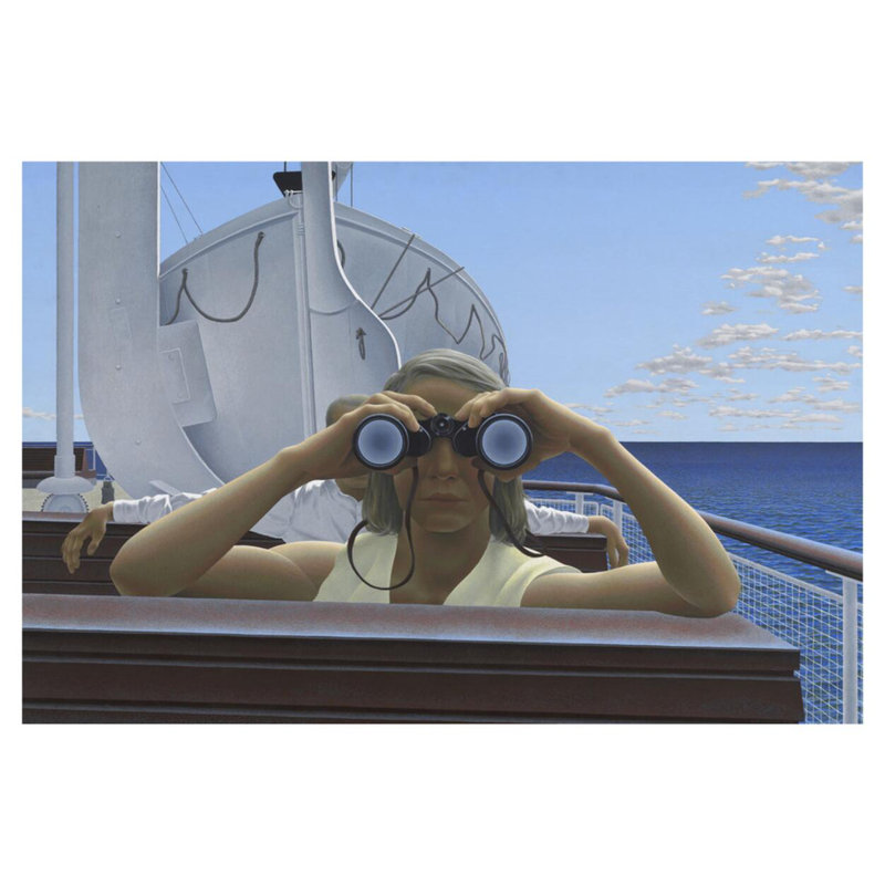 To Prince Edward Island par Alex Colville - Impression giclée, H 32 po x l 40 po