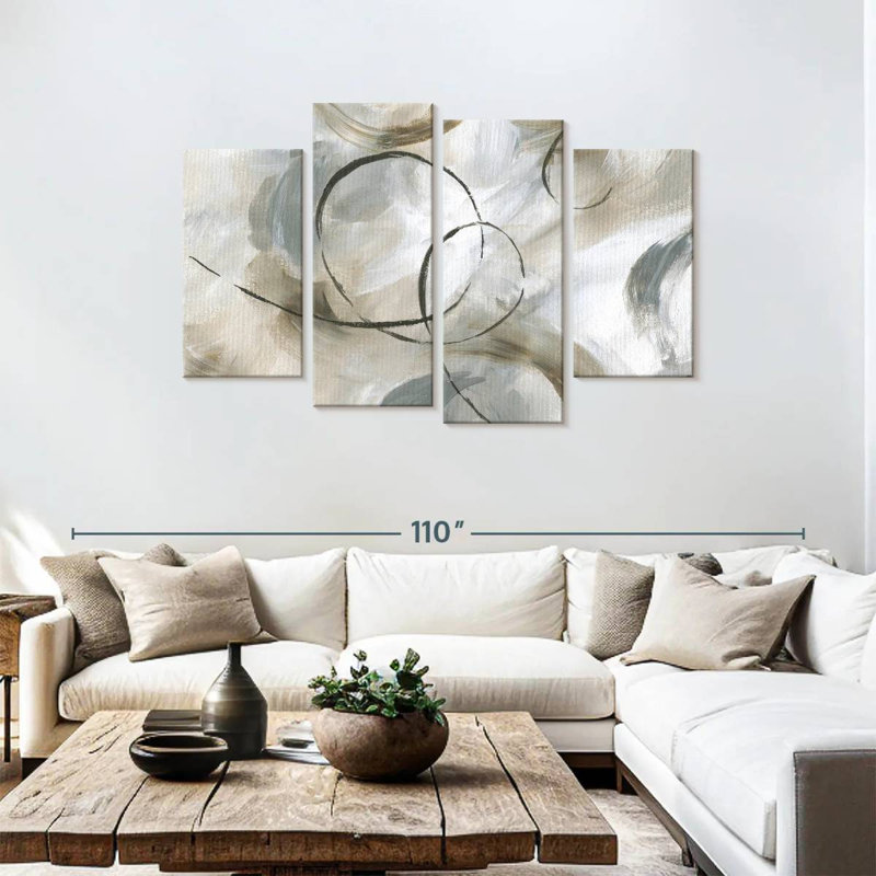 Impression sur toile murale, H 48 po x l 75 po x P 1,25 po