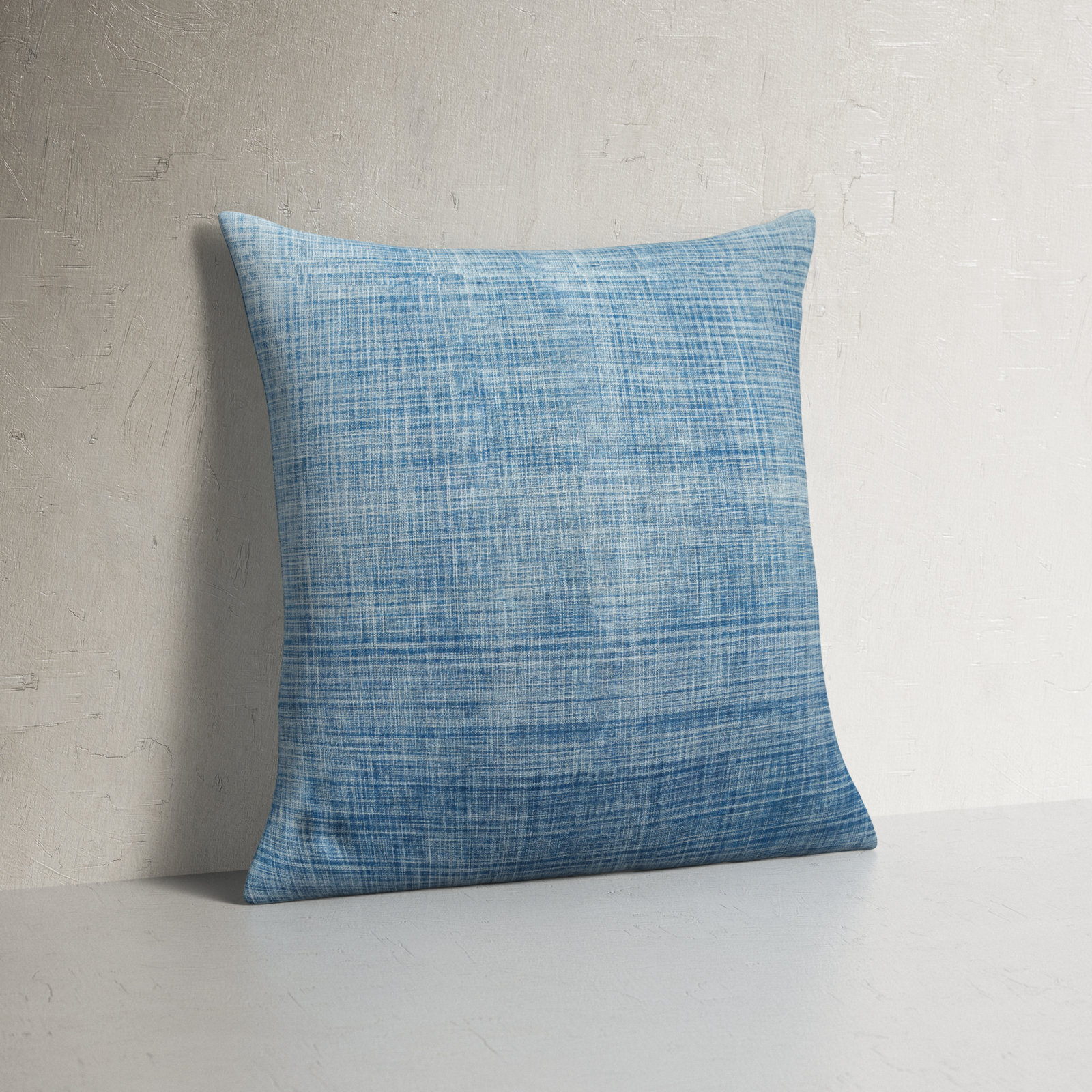 Mabel Square Cotton Pillow Cover and Insert, Down Fill