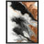 Reproduction d'art encadrée abstraite pour décoration intérieure moderne - 11 po x 14 po-116561485-116561522