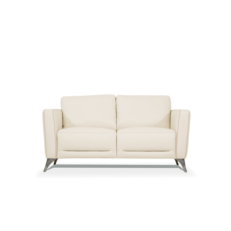 Leather Loveseat