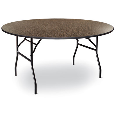 48" Round Blackstar Granite Laminate Table