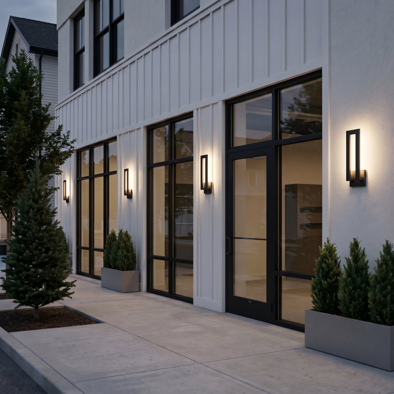LED 5CCT Outdoor Wall Sconce