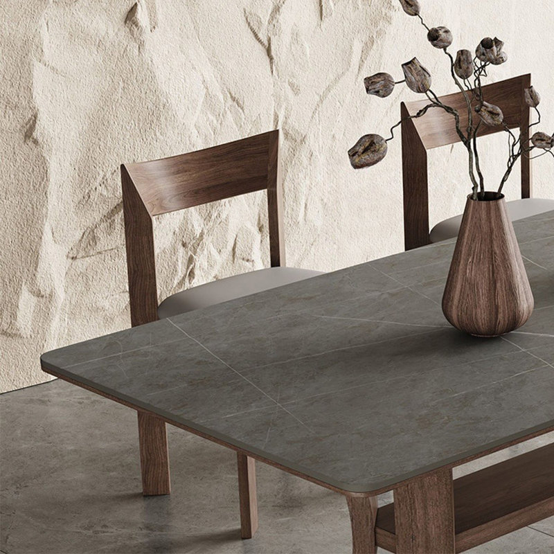 Ensemble de table de salle à manger rétro vintage haut de gamme, H 29,5 po x L 59 po x l 31,5 po