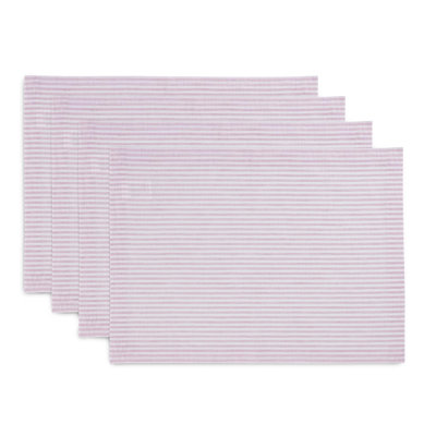 Narrow Stripe - 100% Pure Linen Placemats