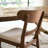 Cambrielle Mid-Century Modern Upholstered Dining Chairs with Rubberwood Frame and Padded Seat-1911001660-1901161697