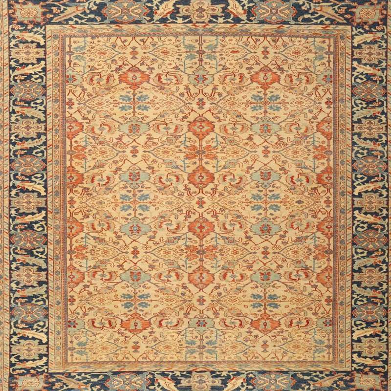 Chedo Oriental Indoor Rug, Square 6'
