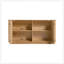 Buffet à double porte avec tablettes réglables, Wavy Storage-2026433666