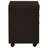 Cappuccino 3-Drawer File Cabinet