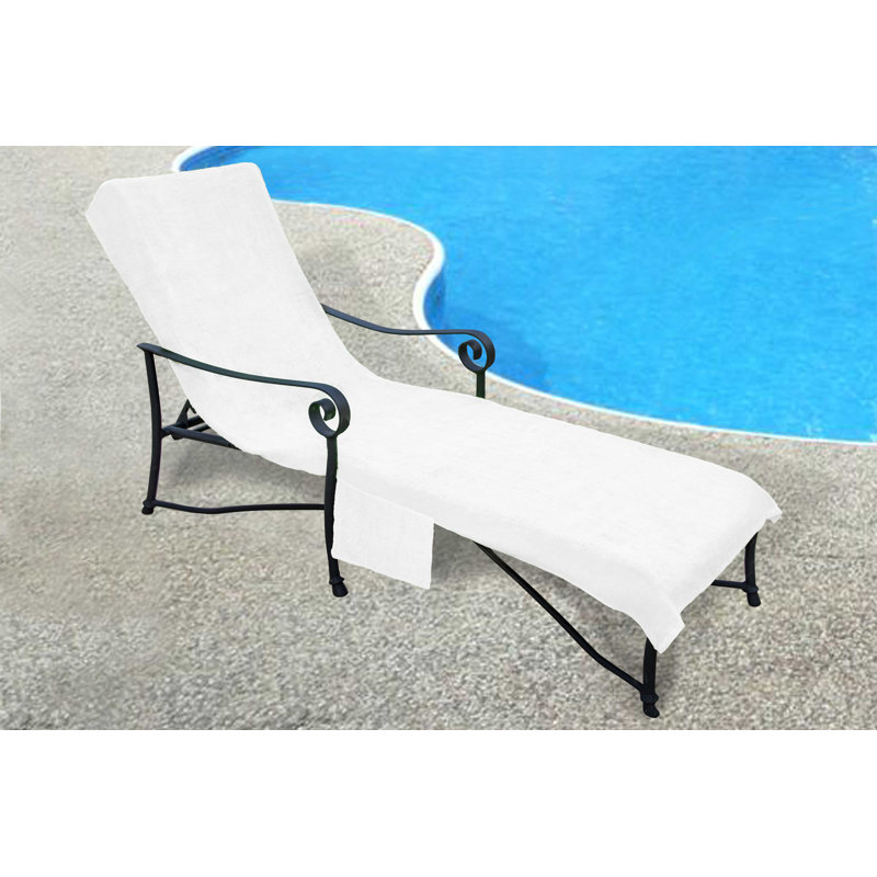 Serviette de plage, Blanc