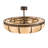 Prime Dome Acrylic Semi Flush Mount