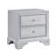 Table de chevet contemporaine avec rangement fonctionnel