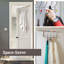 Over-the-Door 10 - Hook Wall Mounted Coat Rack