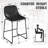 Parveena PU Leather Bar Stools With Back-1307983424-1325406025-1326549736
