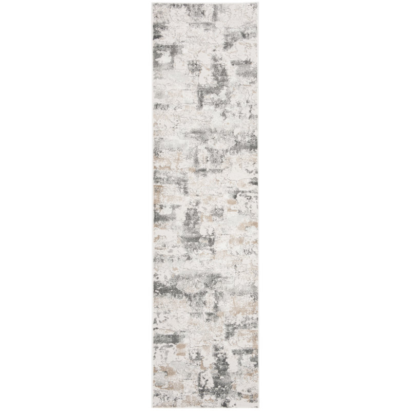 Electa Vogue Performance Abstract Rug, Runner 2' x 12'