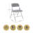 Bernadine Fabric Padded Folding Chair-1216391810